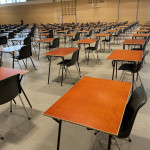 Vloerbescherming tijdens examens Amsterdam Eventvloer