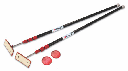 Set van 2 telescoopstangen 3,10 m