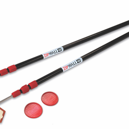 Set van 2 ZipWall telescoopstangen